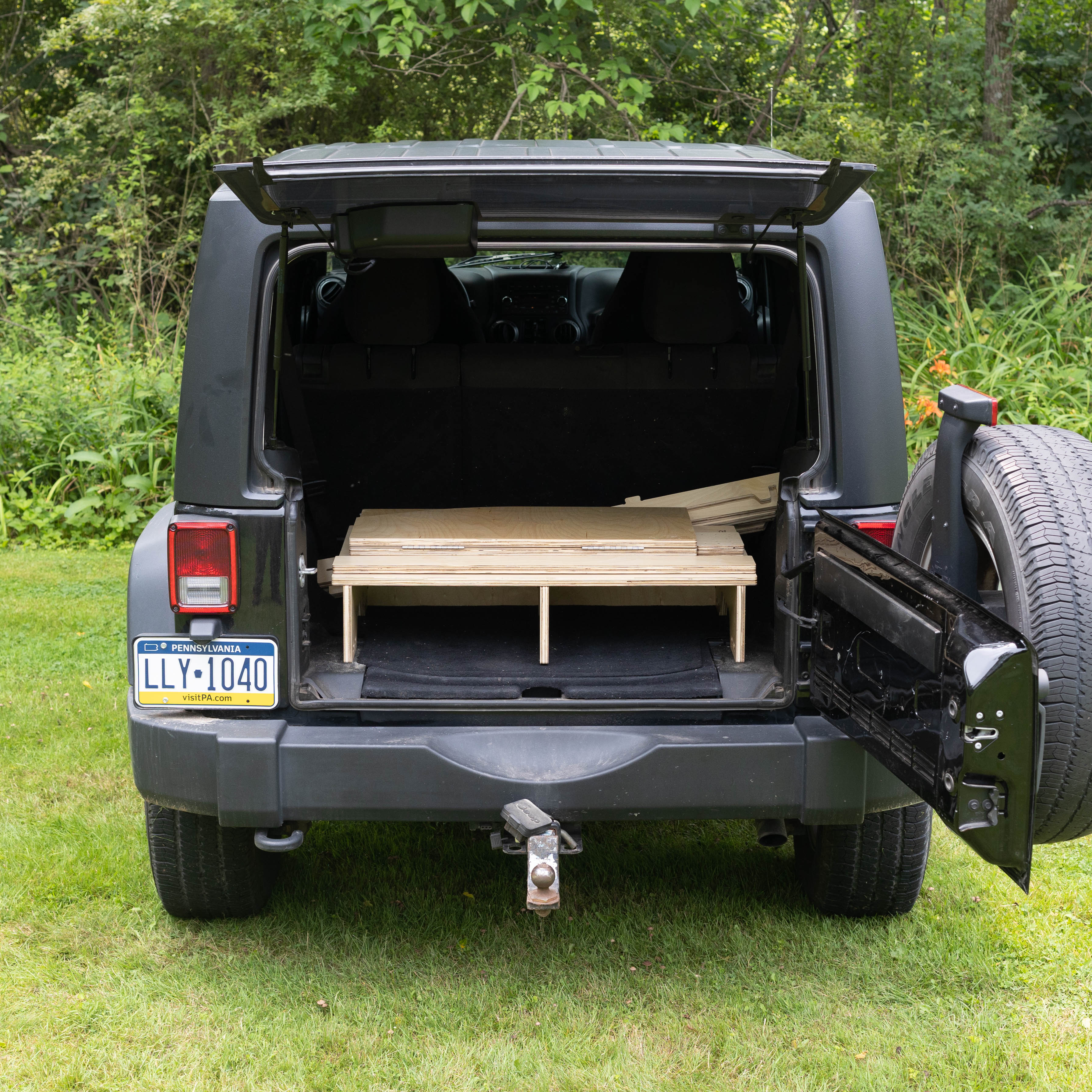 Jeep Wrangler Unlimited Sleeping Platform - Image 5